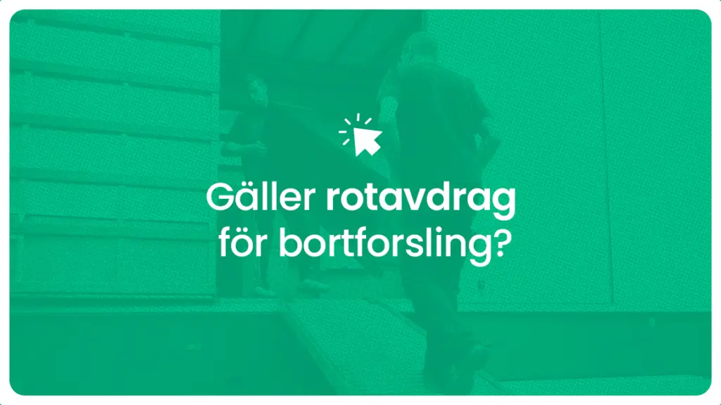 Galler rotavdrag for bortforsling