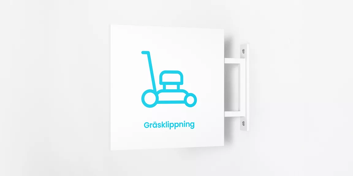 Grasklippning