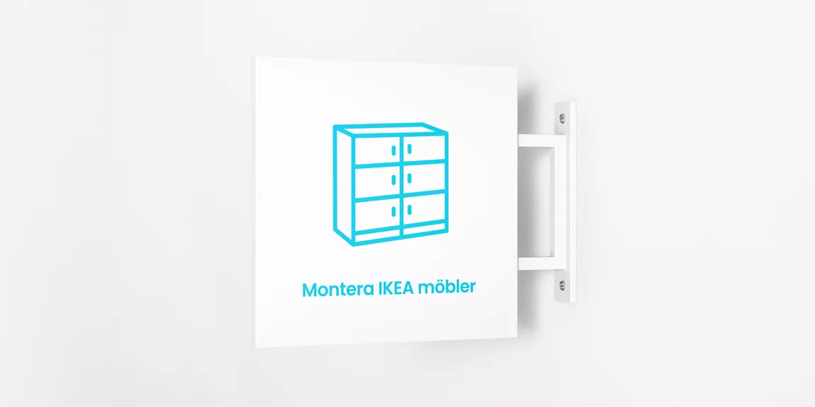 Montera ikea mobler