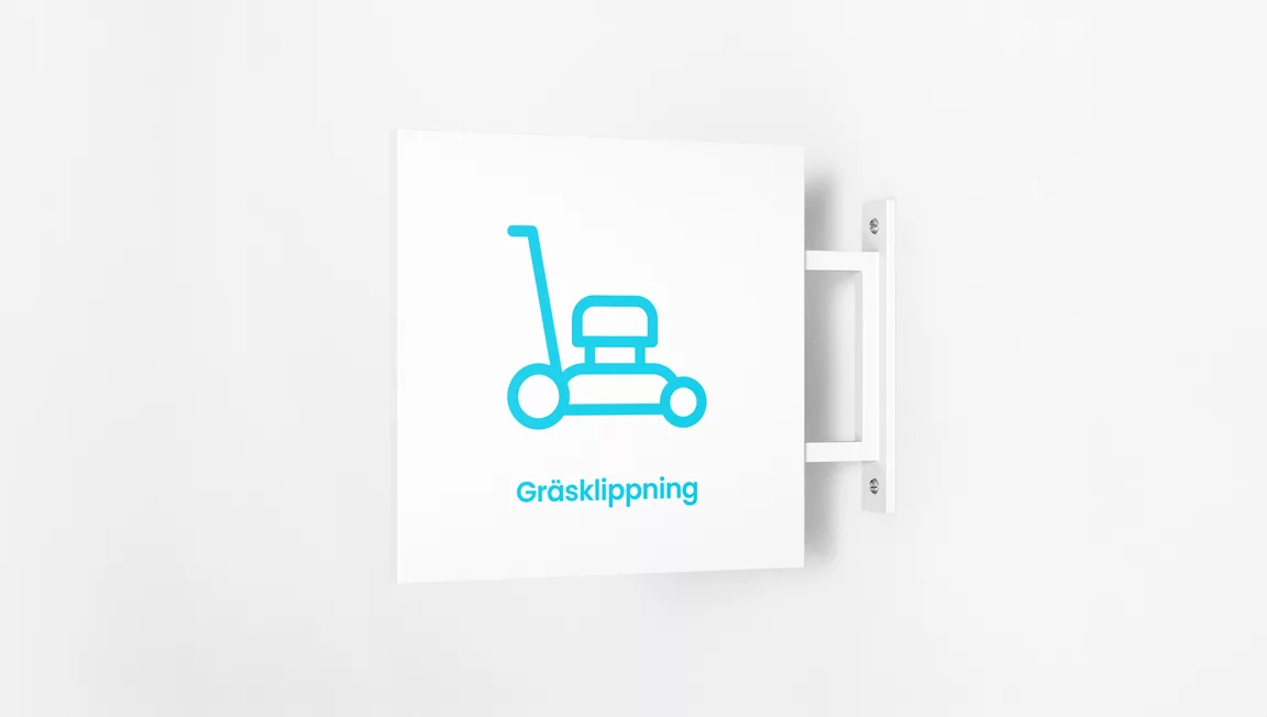 Grasklippning