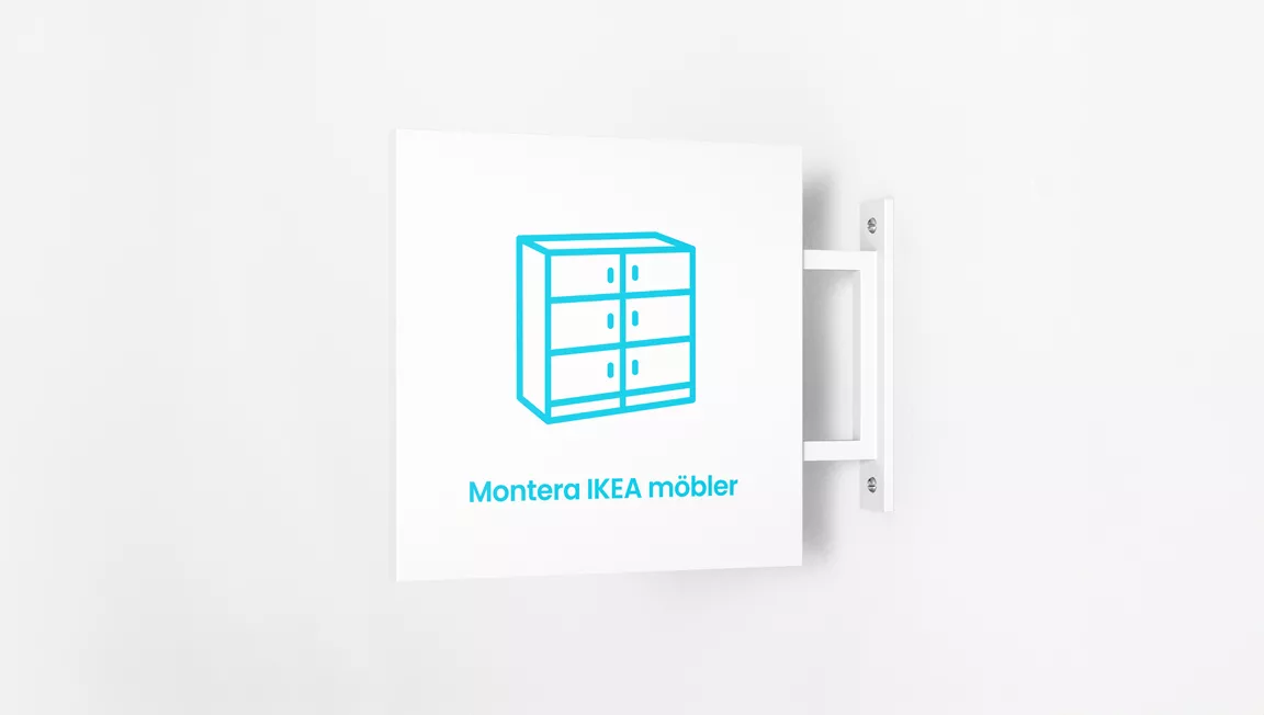 Montera ikea mobler