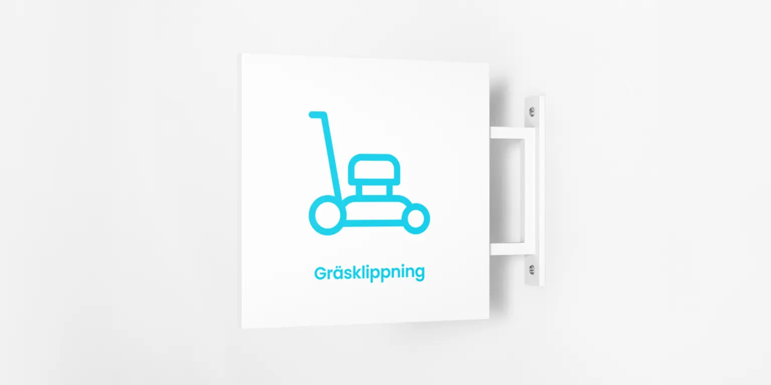Grasklippning
