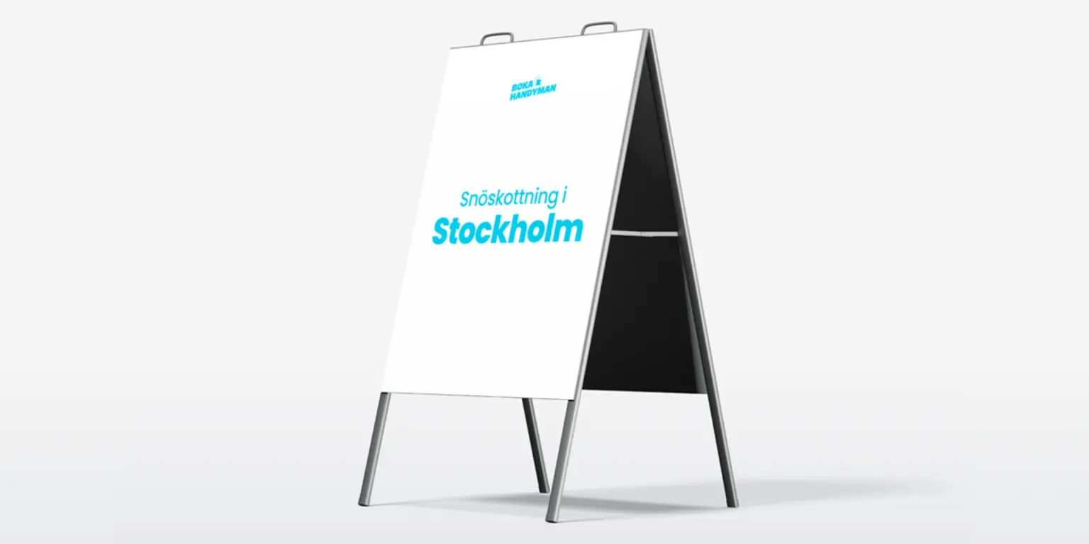 Snoskottning stockholm