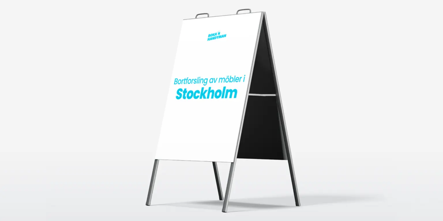 Bortforsling mobler stockholm