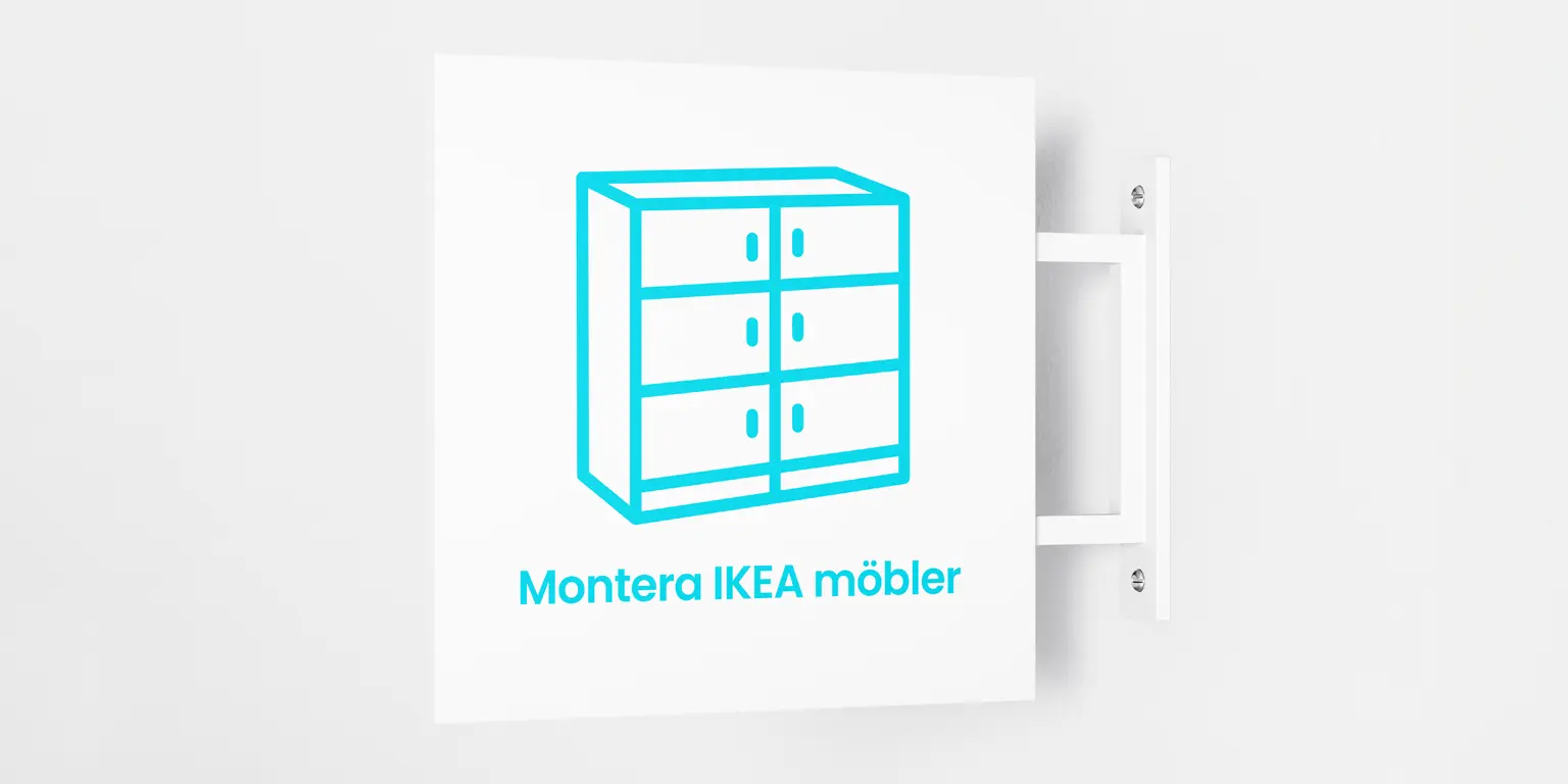 Montera IKEA mobler snabbt och enkelt