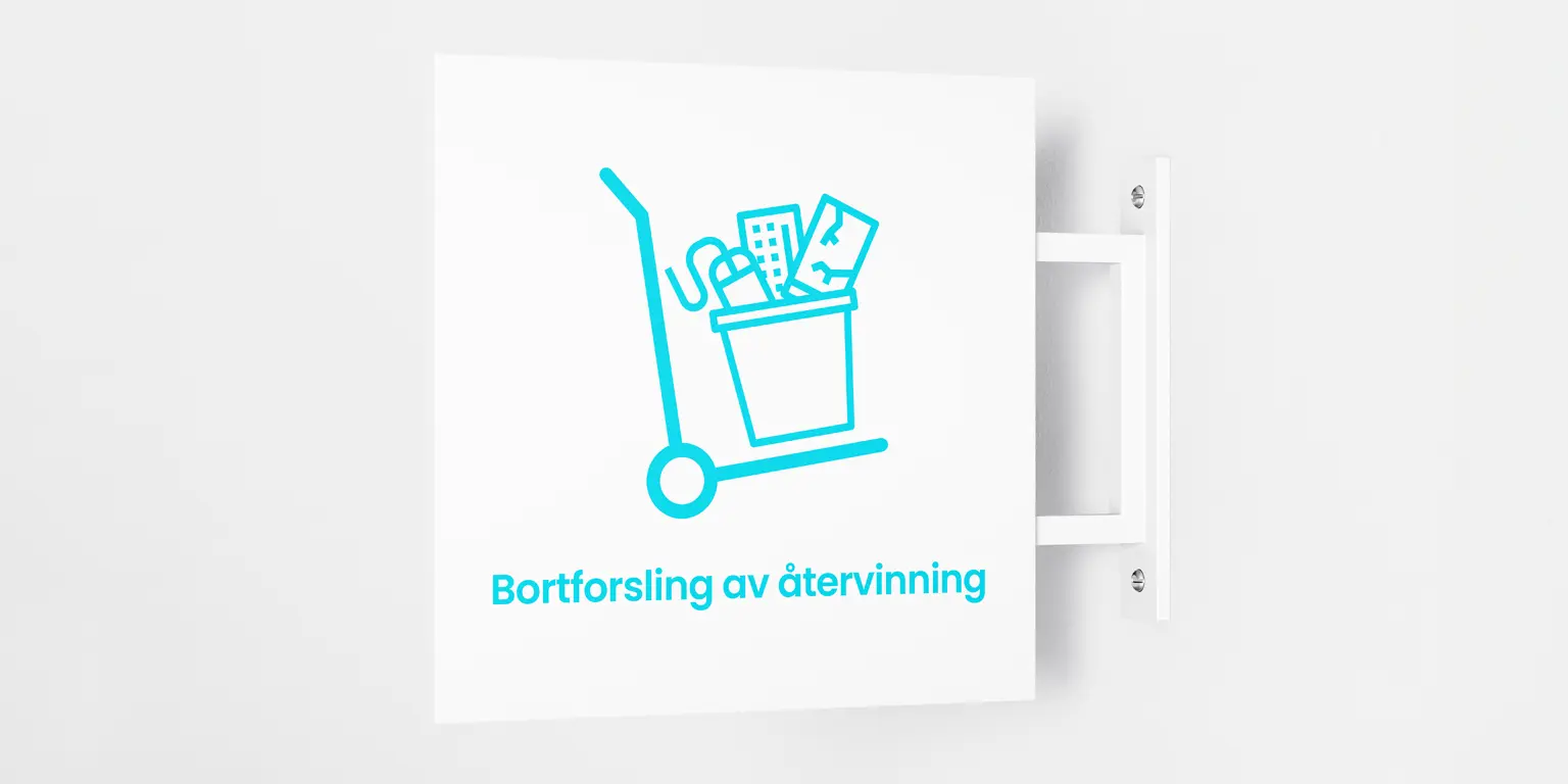 Bli av med atervinning snabbt och enkelt