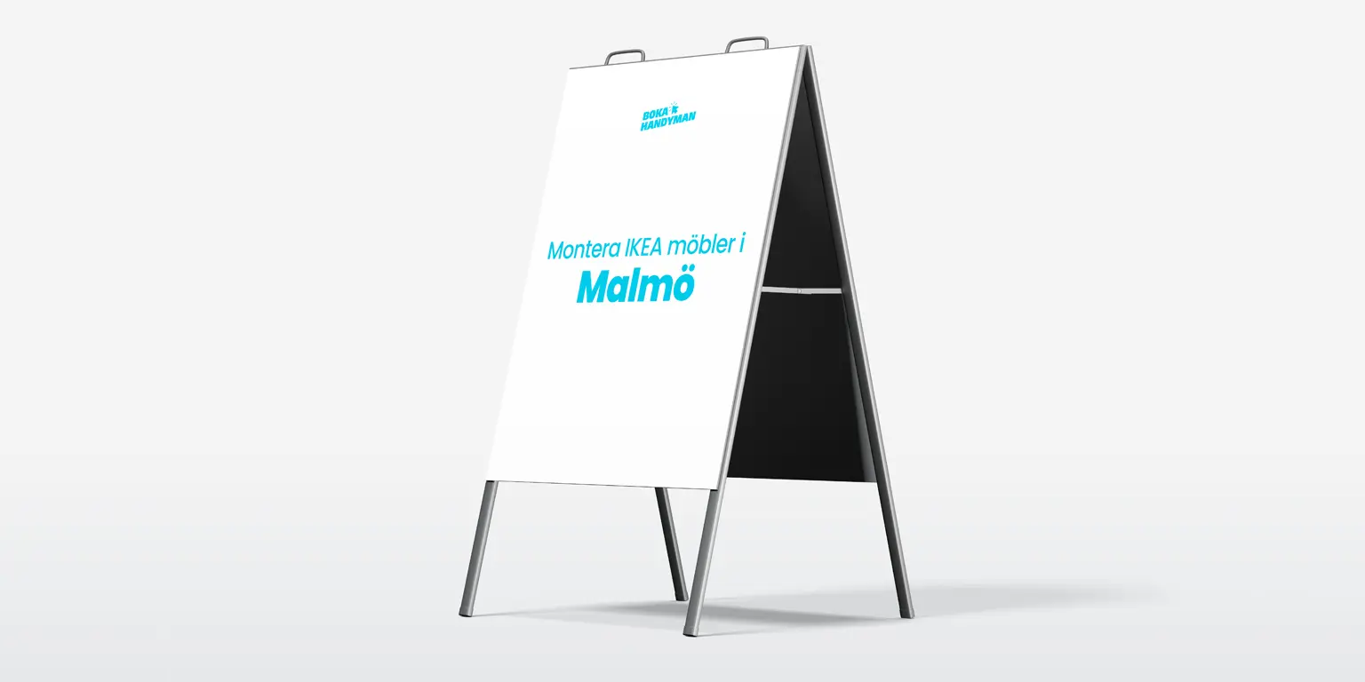 Montera IKEA mobler i Malmo Professionell hjalp for smidig montering