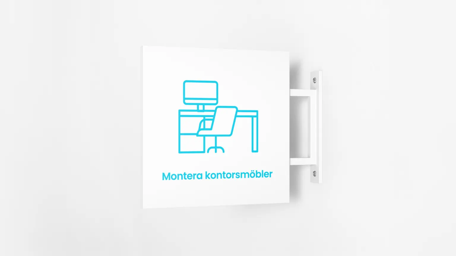 Montera kontorsmobler