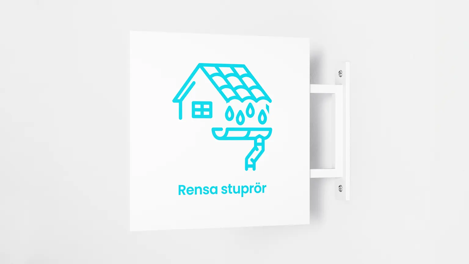 Hjalp att rensa stupror och hangrannor
