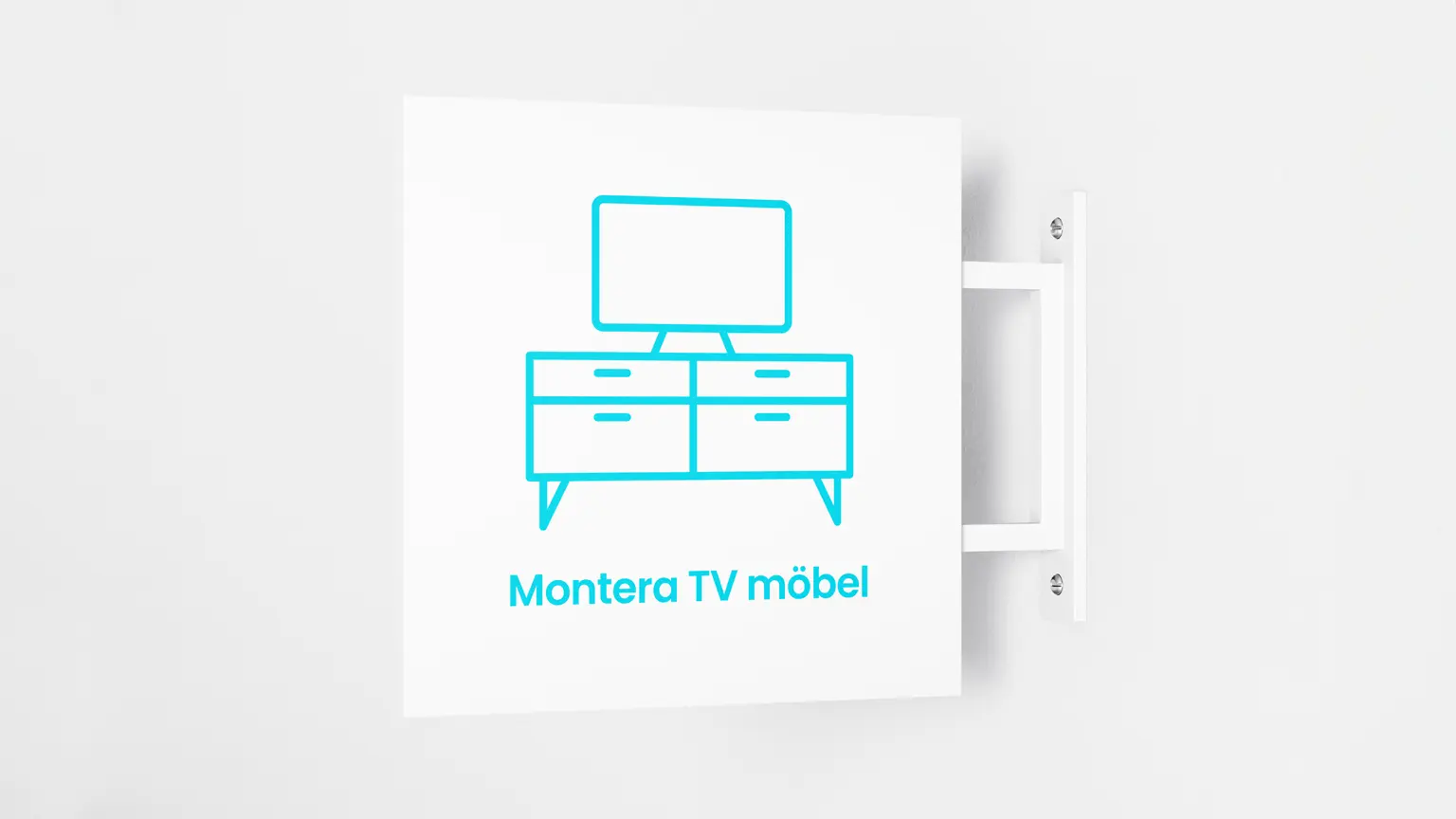 Montera TV mobel snabbt och smidigt