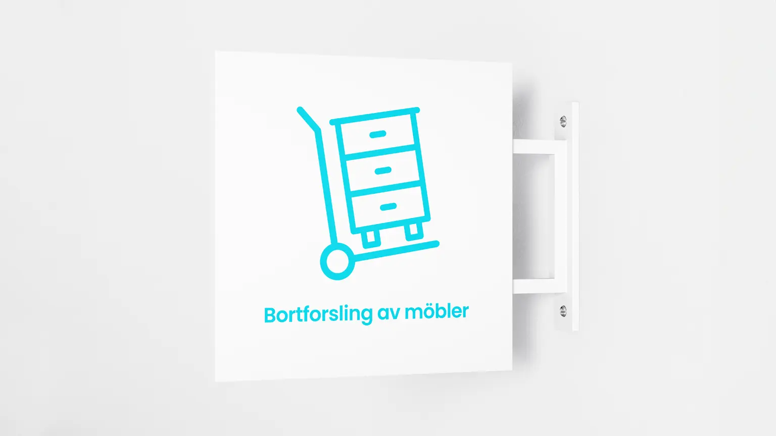 Bortforsling av mobler snabbt och enkelt