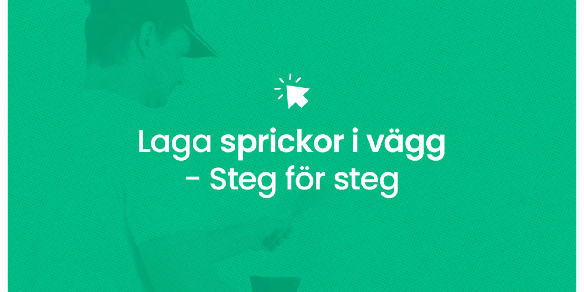 Laga sprickor i vagg