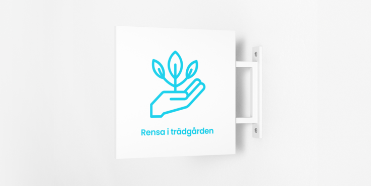 Rensa i tradgarden