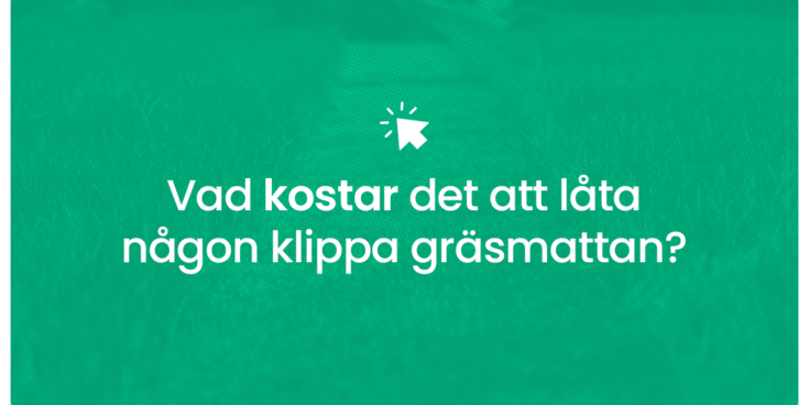 Vad kostar det att lata nagon klippa grasmattan