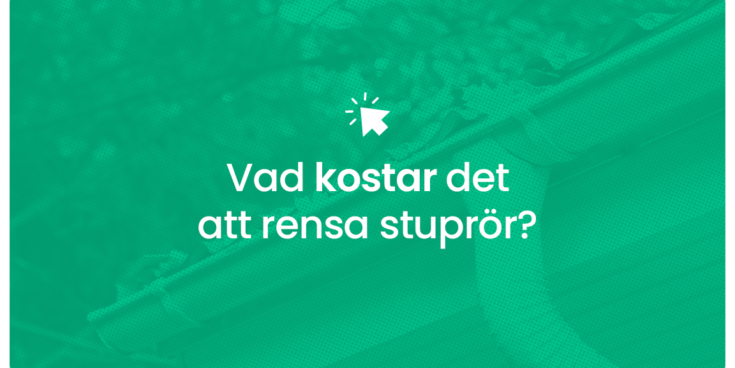 Vad kostar det att rensa stupror